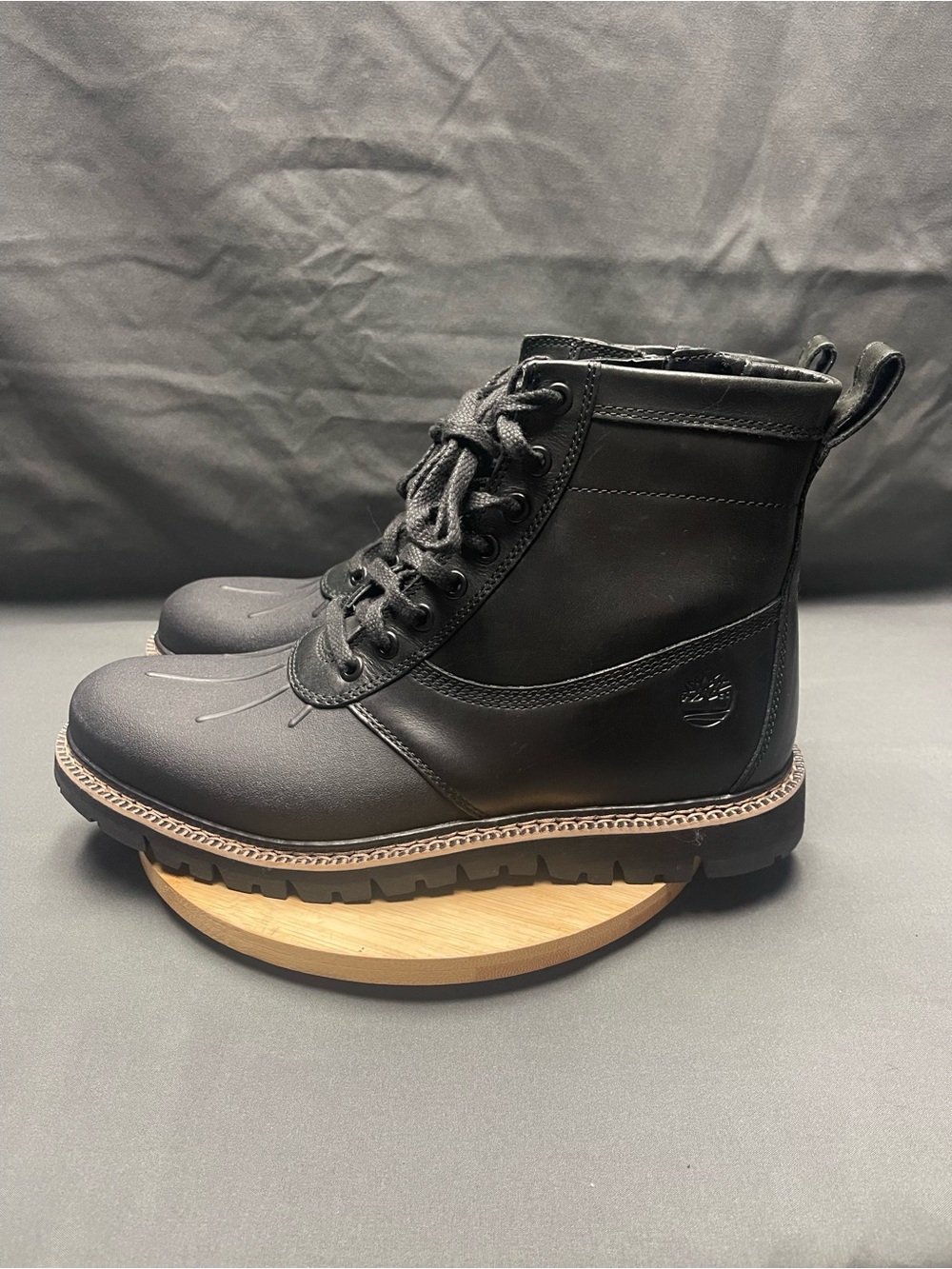 Men’s Timberland Britton Hill Black Boots - Size 8M